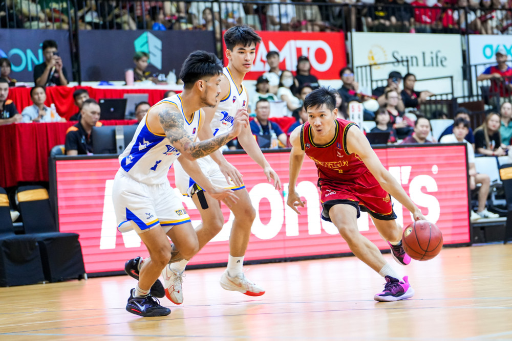 Saigon Heat giành chiến thắng dù thiếu vắng trụ cột Phú Vinh. (Ảnh: VBA)