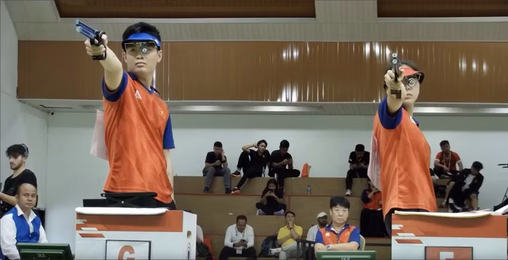 Quang Huy và Thu Vinh giành Huy chương vàng tại Giải vô địch châu Á 2024.