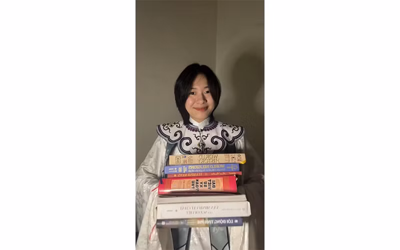 Quỳnh Giao, chủ kênh TikTok Giao Cùn. Ảnh: NVCC.