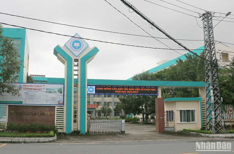 Trường Cao đẳng Y tế Quảng Nam.