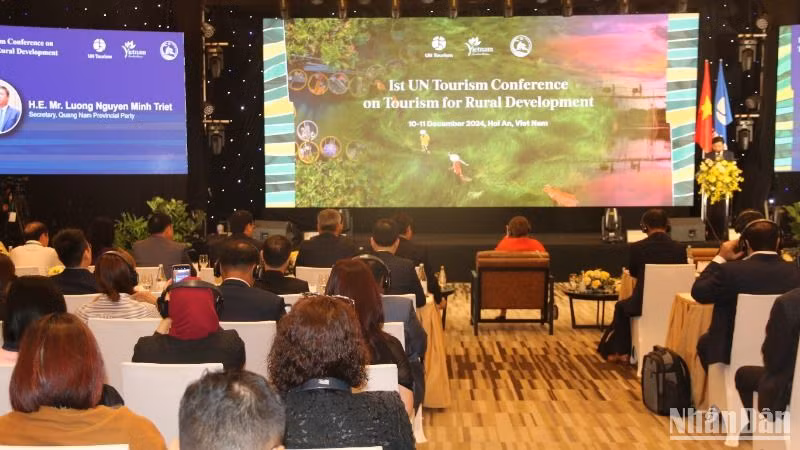 Quang cảnh Hội nghị quốc tế về Du lịch Nông thôn lần thứ nhất của UN Tourism.