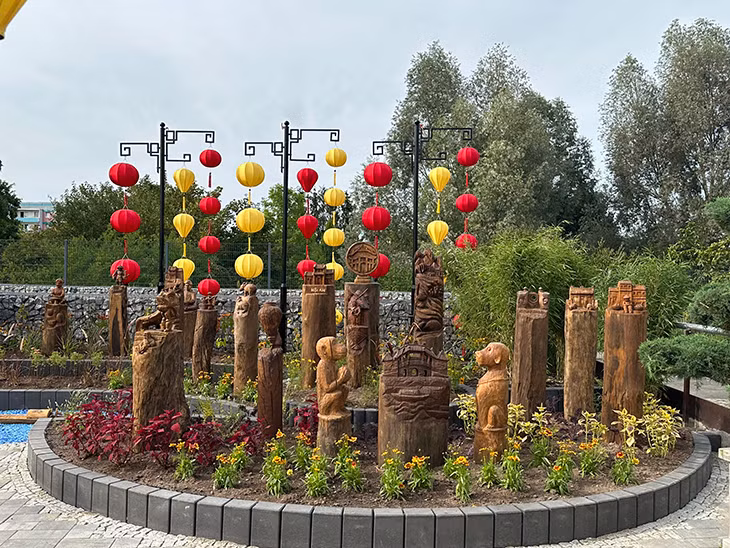 Khu vườn Hội An tại thành phố Wernigerode, Cộng hòa Liên bang Đức.