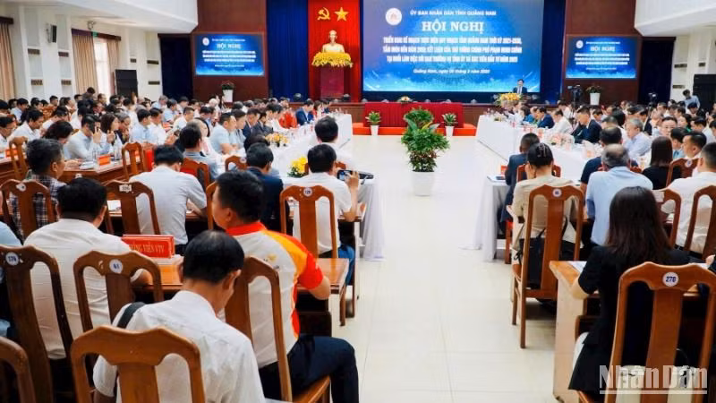 Quang cảnh hội nghị.