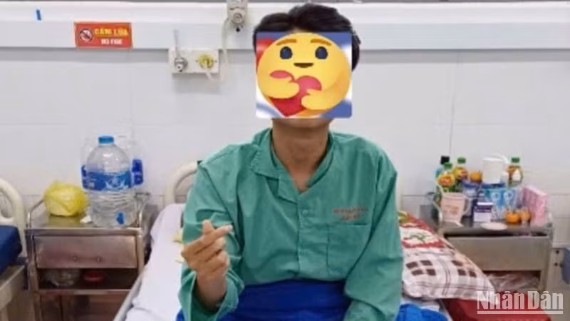 Sức khỏe bệnh nhân L.Đ.H. đã ổn định và chờ xuất viện.