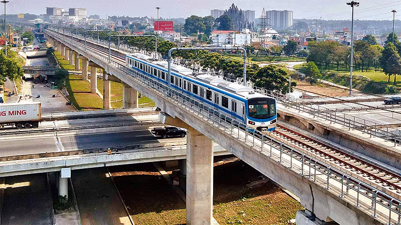 Kéo dài tuyến Metro số 1 tăng kết nối giao thông cho vùng.