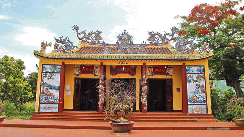 Đình làng Mỹ Xuyên Đông.