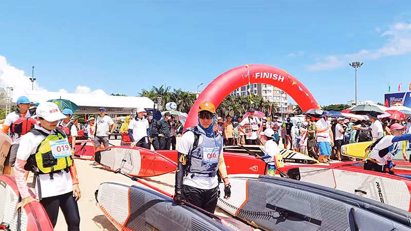 Những năm gần đây, Bình Ðịnh là điểm đến thu hút nhiều du khách trong và ngoài nước thông qua việc tổ chức các giải đấu thể thao lớn. 