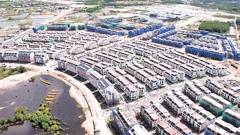 Một góc thành phố Phú Quốc.