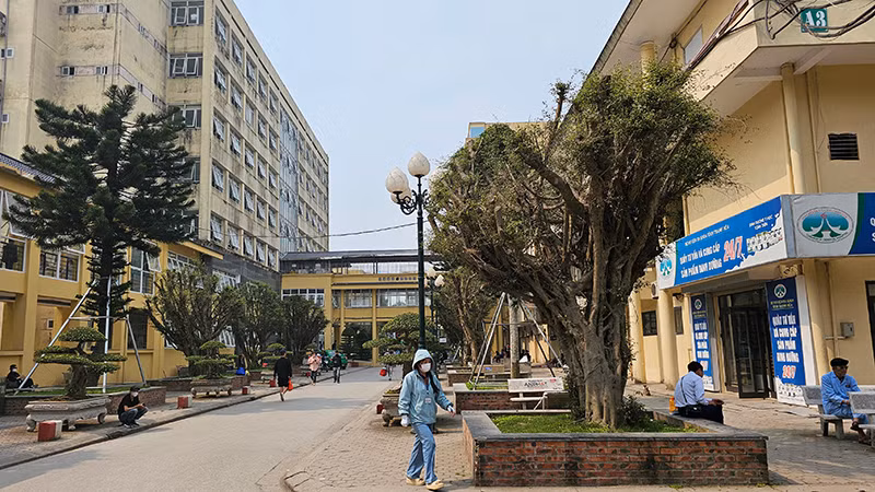 Một góc Bệnh viện đa khoa tỉnh Thanh Hóa.