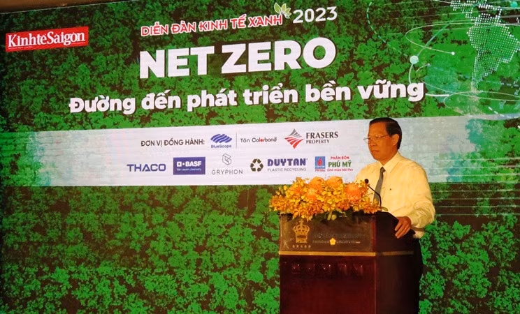 Chủ tịch Ủy ban nhân dân Thành phố Hồ Chí Minh Phan Văn Mãi phát biểu tại Diễn đàn 