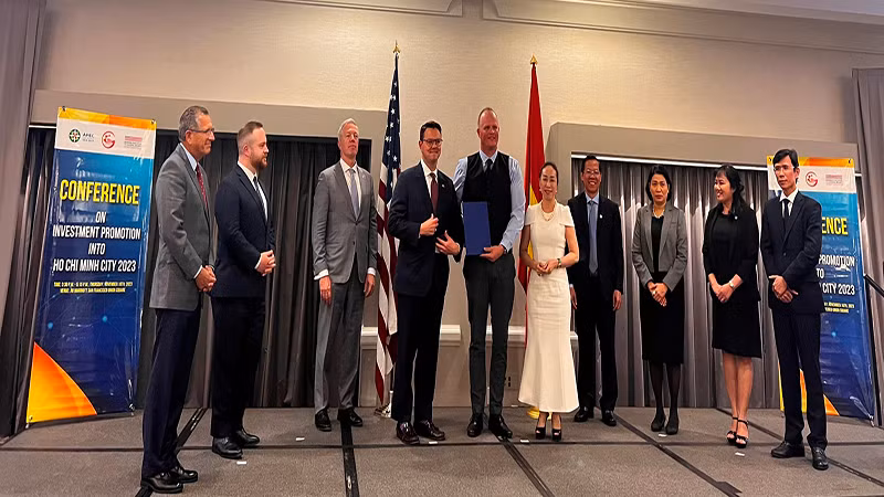 Lãnh đạo Ủy ban nhân dân Thành phố Hồ Chí Minh gặp gỡ, đối thoại với các doanh nghiệp của Hoa Kỳ tại thành phố San Francisco.