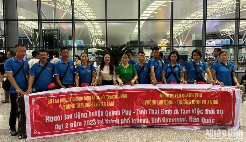 Các lao động làm việc thời vụ tại Hàn Quốc có mức thu nhập gần 40 triệu đồng/tháng.