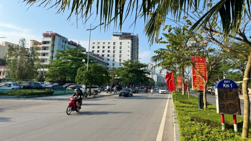 Thành phố Sầm Sơn khang trang, hiện đại chào đón du khách. Thành phố Sầm Sơn khang trang, hiện đại chào đón du khách.