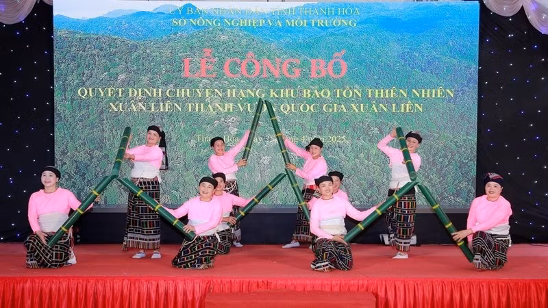 Xuân Liên được chuyển hạng thành Vườn quốc gia.