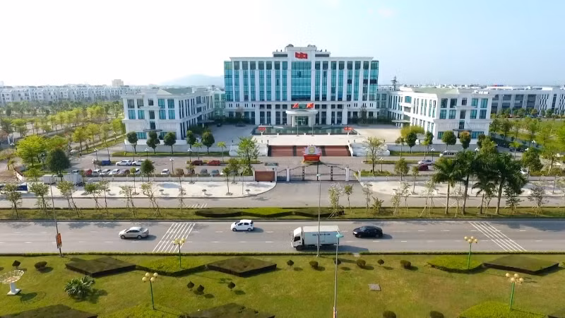 Khu vực hành chính của thành phố Thanh Hóa.