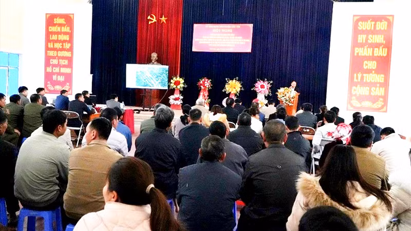 Huyện Bảo Yên (Lào Cai) triển khai giải phóng mặt bằng dự án tuyến đường sắt Lào Cai-Hà Nội-Hải Phòng.