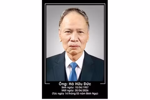 Nguyên Phó Vụ trưởng Vụ Nghiên cứu, Đào tạo nghiệp vụ Hà Hữu Đức từ trần