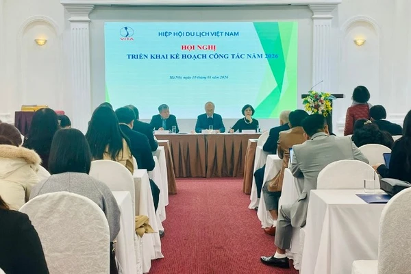 Hiệp hội Du lịch Việt Nam tổ chức Hội nghị triển khai kế hoạch công tác năm 2026. 