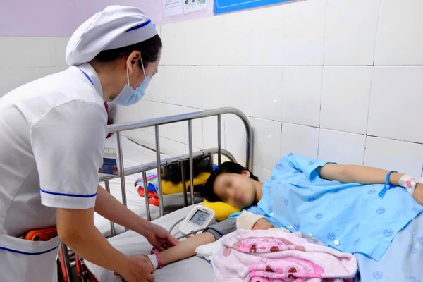 Sức khỏe của sản phụ M. và em bé đã ổn định. (Ảnh: Bệnh viện cung cấp)