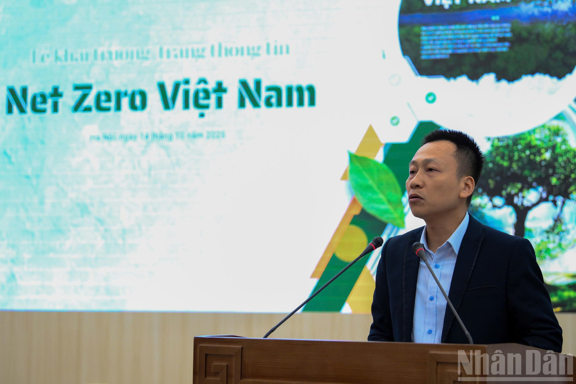 Ông Lê Đức Tài - Viện trưởng Viện Phát triển công nghệ ITD, Phó Chủ tịch Mạng lưới GHG khẳng định cộng đồng chuyên gia về môi trường sẽ tiếp tục phối hợp, tham gia tích cực vào trang thông tin nhằm đóng góp công sức vào hành trình tiến tới mục tiêu Net Zero của Việt Nam. ndo_br_aa70d719951b1845410a10.jpg