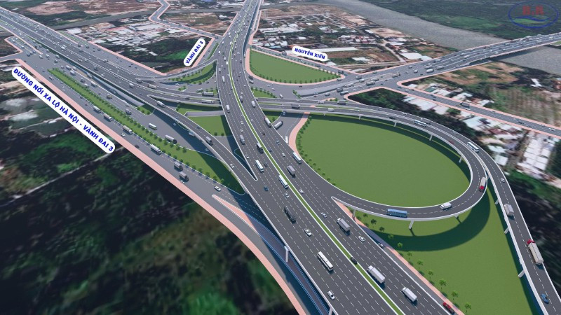 Dự án đầu tư hoàn chỉnh nút giao thông Gò Công và nhánh nối đường Xa lộ Hà Nội đến Nút giao Gò Công trên Vành đai 3 Thành phố Hồ Chí Minh, chiều dài tuyến gần 6km.