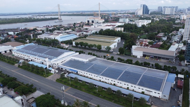 Khu chế xuất Tân Thuận đang đẩy mạnh thu hút đầu tư vào các ngành nghề ít thâm dụng, tăng chất xám. (Ảnh: QUÝ HIỀN)