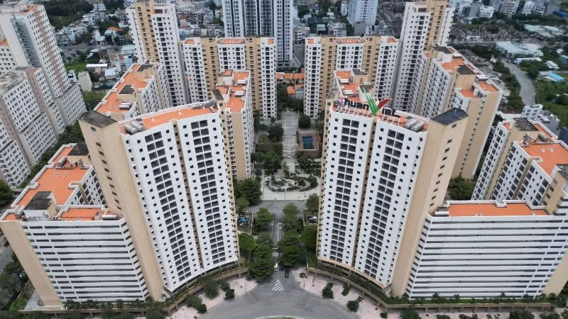 Thành phố Hồ Chí Minh sắp đấu giá 3.790 căn chung cư tái định cư thuộc khu đô thị mới Thủ Thiêm, phường An Khánh (Ảnh: THẾ ANH)