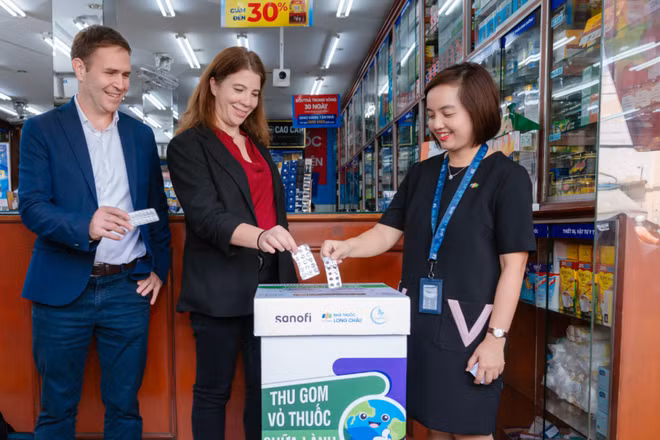 Các đơn vị liên quan khởi động dự án thu gom, tái chế vỉ thuốc.