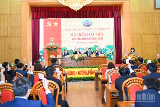 Đại hội thông qua dự thảo Chương trình, Quy chế làm việc, Nội dung của Đại hội.