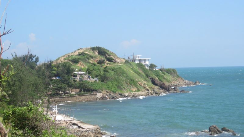 Khu "đất vàng" mũi Nghinh Phong chuẩn bị được đấu giá.