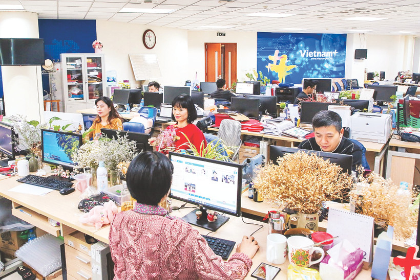 Tòa soạn hội tụ báo VietnamPlus