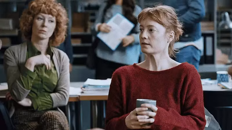 Phim "Phòng giáo viên" được giới thiệu đến khán giả trong đêm khai mạc. (Ảnh BTC).