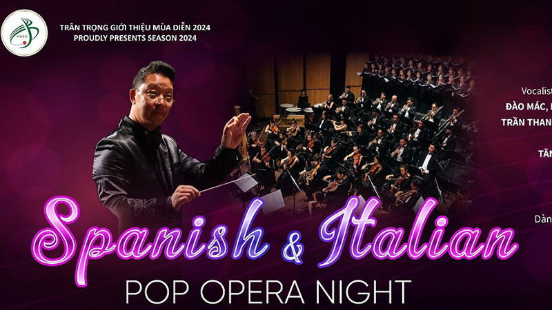 Chương trình Hòa nhạc năm mới mở màn cho mùa diễn 2024 của HBSO. (Ảnh: HBSO).