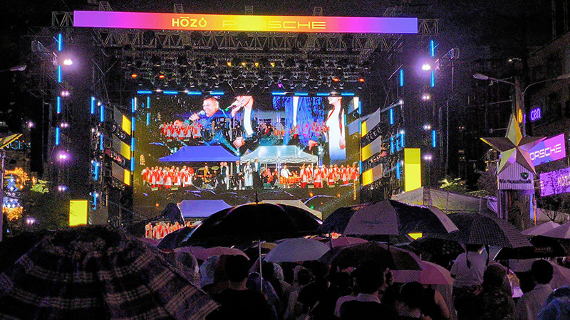 Liên hoan âm nhạc Quốc tế "Hò Dô" 2024 có sự tham gia của nhiều nghệ sĩ quốc tế và trong nước. (Ảnh: QUỐC THANH)