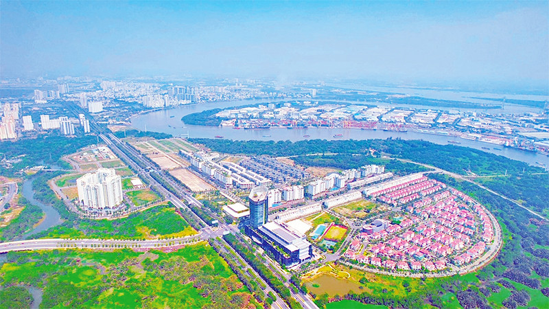 Một góc đô thị thành phố Thủ Đức. (Ảnh CTV)