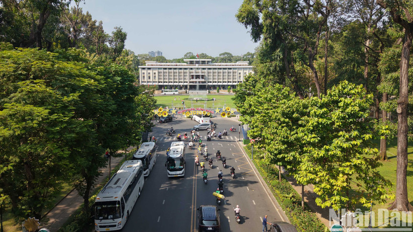 Lễ kỷ niệm 50 năm Ngày Giải phóng miền nam thống nhất đất nước (30/4/1975-30/4/2025 ) sẽ diễn ra tại khu vực Hội trường Thống Nhất, Thành phố Hồ Chí Minh.