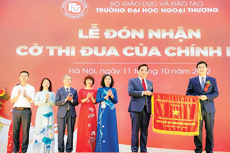 Trường ÐH Ngoại thương: Tiên phong đổi mới sáng tạo trong đào tạo nguồn nhân lực chất lượng cao, gắn với trách nhiệm xã hội và phục vụ cộng đồng 
