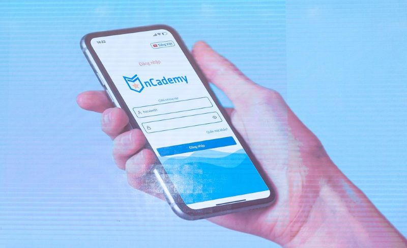 Nền tảng nCademy (Ảnh: LÊ MINH SƠN)