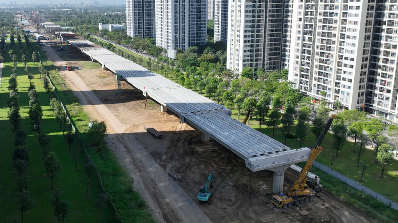 Được khởi công vào tháng 6/2023, đến nay, dự án vành đai 3 Thành phố Hồ Chí Minh đã đạt 30% với 10 gói thầu chính và nhận được 99,8% mặt bằng.