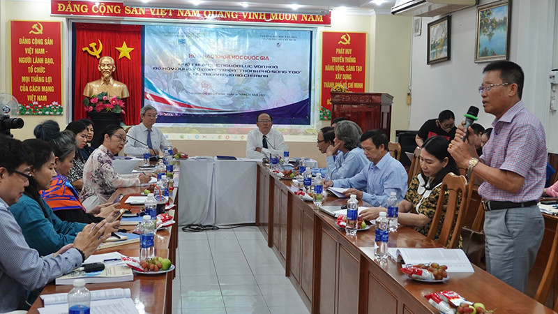 Quang cảnh buổi Hội thảo.