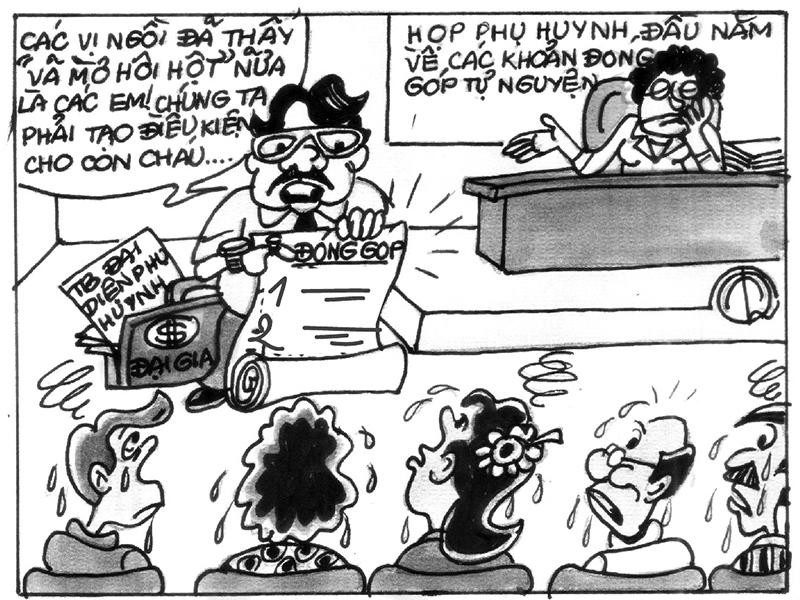 Gánh nặng "tiền trường" đầu năm học 