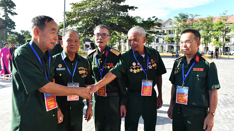 Các đại biểu tham dự Hội nghị Biểu dương người có công tiêu biểu toàn quốc năm 2023. (Ảnh: NGUYỄN ĐĂNG)