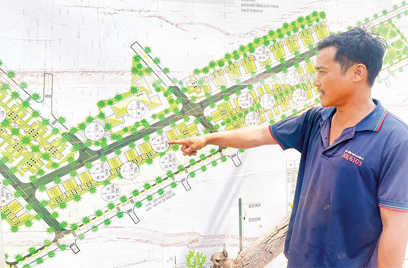 Sơ đồ thực hiện Dự án "Xây dựng cơ sở hạ tầng khu dân cư thôn 11, xã Hòa Thắng" (TP Buôn Ma Thuột, tỉnh Đắk Lắk).