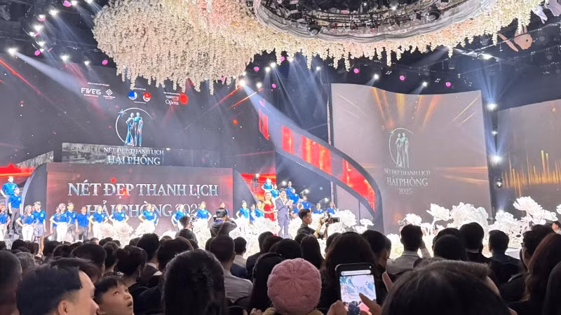 Đêm chung kết Nét đẹp thanh lịch Hải Phòng 2025.