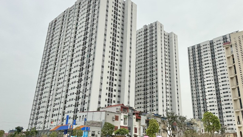 Chung cư mới phường Đồng Quốc Bình được đầu tư xây dựng khang trang, hiện đại. 