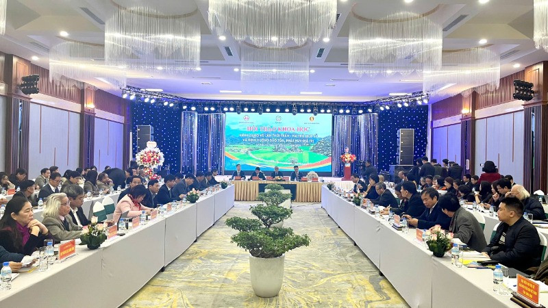 Hội thảo nhằm hướng tới kỷ niệm 1057 năm Nhà nước Đại Cồ Việt (968-2025), kỷ niệm 800 năm Vương triều Trần thành lập (1226-2025).