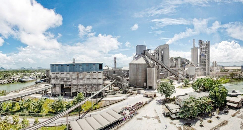 Nhà máy xi-măng Kiên Lương - VICEM Hà Tiên.