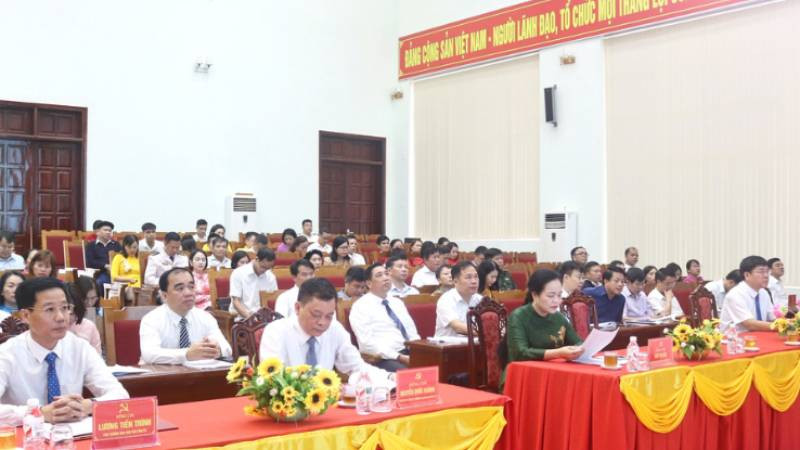 Các đại biểu dự Lễ tổng kết và trao giải cuộc thi.