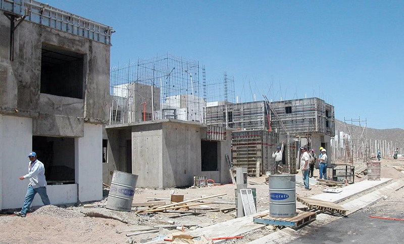 Công trình xây dựng nhà ở tại Mexico. (Ảnh ARCHINECT)