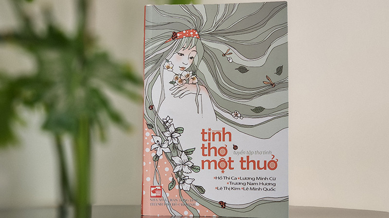 Bìa tập thơ "Tình thơ một thuở".